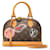 Louis Vuitton Monogram Alma BB World Tour Handbag M43230 in Very Good Condition Brown Plastic  ref.1435902