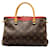 Bolso de mano Louis Vuitton Monogram Pallas BB M41241 de cuero PVC rojo en excelente estado Roja Plástico  ref.1435903