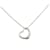 Tiffany & Co Open Heart Necklace SV925 Silver in Very Good Condition Silvery Metal  ref.1435910