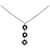 Tiffany & Co Triple Circle Necklace SV925 Silber in Sehr Gutem Zustand Metall  ref.1435911