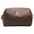 Céline Celine Macadam PVC Cosmetic Pouch Brown in Good Condition Plastic  ref.1435912