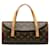 Louis Vuitton Monogram Sonatine Handtasche M51902 aus braunem PVC-Leder in hervorragendem Zustand Kunststoff  ref.1436061