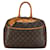 Louis Vuitton Monogram Deauville Handbag M47270 Brown PVC Leather in Very Good Condition Cloth  ref.1436094