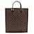 Louis Vuitton Damier Ebene Sac Plat Canvas Tote Bag N51140 in Very Good Condition Cloth  ref.1436111