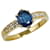 & Other Stories K18YG Gelbgold Saphir 1,11 ct Diamant 0,13 ct Ring in gutem Zustand Golden Metall  ref.1436476