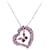 & Other Stories Colgante de rubí y zafiro rosa K18WG 1.7ct en excelente estado  ref.1436577