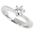 Autres bijoux & Other Stories PT900 Bague simple en platine avec 0.325ct (D-VVS2-GD) Diamant - Taille 7 Pour les femmes en excellente condition Argenté  ref.1436590