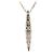 & Other Stories Collana in diamante K18BG Brown Gold 0,40 ct di Kashikey