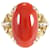 Autres bijoux & Other Stories Bague en corail en or jaune K18 11,5 en excellent état Rouge  ref.1436806