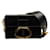 Dior 30 Montaigne Box Bag aus schwarzem und goldenem Kalbsleder in sehr gutem Zustand  ref.1436841