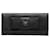 Prada Saffiano Fiocco Ribbon Leather Long Wallet 1M1132 in Good Condition Black  ref.1436845