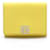 Portafoglio in pelle Loewe Anagram Trifold Portafoglio corto in pelle C821TR2X02 in ottime condizioni Giallo  ref.1436928