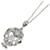 & Other Stories Platinum Pt900 Pt850 Diamond Pendant Necklace in Excellent Condition Metal  ref.1436959