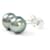 & Other Stories Boucles d'oreilles en perles en or blanc K14 1,8 g en excellent état Métal  ref.1437125