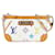 Pochette Milla PM M60098 Monogram Multicolor Louis Vuitton in ottime condizioni Bianco Plastica  ref.1437421