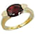 & Other Stories K18YG Yellow Gold Garnet 2.60ct Diamond 0.05ct Ring in Great Condition Golden Metal  ref.1437527