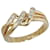 & Other Stories Bague en diamant en or jaune K18YG 0,08 ct Taille 11 en excellent état Métal Doré  ref.1437528