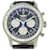 Breitling Navitimer - Men's Automatic Silver Watch with Chronograph and Date Function, in Stainless Steel and Leather [Pre-owned] in Great Condition Silvery  ref.1437531