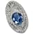 & Other Stories Pt900 Platinum Sapphire 3.65ct Diamond 0.34ct Ring in Excellent Condition Metal  ref.1437532