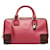 Loewe Anagram Amazona Leather Handbag Pink Red in Very Good Condition  ref.1437657