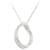 & Other Stories Collana di diamanti K18WG 38-41,5 cm in ottime condizioni Bianco Metallo  ref.1437935