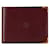 Cartier Must Line Leder Bifold Geldbörse in sehr gutem Zustand Rot  ref.1437964