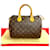 Louis Vuitton Speedy 25 Canvas-Handtasche in sehr gutem Zustand Braun Leinwand  ref.1438190