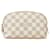 Louis Vuitton Damier Cosmetic Pouch PM N60024 in Good Condition White Plastic  ref.1438237