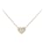 & Other Stories Ponte Vecchio Diamond Necklace 0.15ct K18PG Pink Gold in Great Condition Metal  ref.1438331