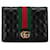 Gucci GG Marmont Quilted Leather Bifold Wallet 536453 in Very Good Condition Black  ref.1438449