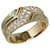 & Other Stories Anel de diamante K18 Ouro Pt900 Platina 0,64ct em ótimo estado Dourado Metal  ref.1438454