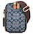 Bolso cruzado de cuero con firma Coach Canvas C2257 en excelente estado Azul Lienzo  ref.1438467