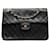 Chanel Lammleder Schultertasche mit einfacher Klappe in sehr gutem Zustand Schwarz  ref.1438495