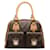 Borsa a mano Louis Vuitton Monogram Manhattan PM M40026 in pelle PVC marrone in ottime condizioni Plastica  ref.1438503