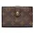 Louis Vuitton Monogram Bifold Wallet M61663 Brown PVC Leather in Very Good Condition Plastic  ref.1438506