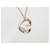 & Other Stories K18PG Pink Gold Diamond Necklace Pendant 40cm in Great Condition Metal  ref.1438657