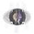 & Other Stories Anello in Ametista Ametrina Diamante K18WG 11 in Ottime Condizioni Bianco Metallo  ref.1438661