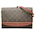 Bolso de hombro Louis Vuitton Monogram Burdeos M51798 de cuero PVC marrón en buen estado Castaño Plástico  ref.1438864