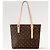 Borsa a mano Louis Vuitton Piano Monogramma Marrone - vista 2