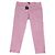 Pantalones rectos Marella de algodón rosa