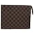 LOUIS VUITTON Poche Toilette Damier Ebene 26 N47543 LV Auth 78127  ref.1439114