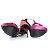 Roger Vivier, sandali con piattaforma in raso Rosa Porpora - vista 7