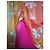 Autre Marque Röhrenkleid mit Stola Mehrfarben Orange Fuschia - Ansicht 5