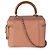 Rosenfarbene, gesteppte Lammleder-Vanity Case von Chanel Knock On Wood Pink - Ansicht 2