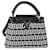 Louis Vuitton Noir Blanc Cuir Tressé Tressage Capucines BB  ref.1439260