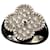Van Cleef & Arpels Vintage Alhambra white gold ring with diamonds Silvery  - view 1