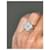 Van Cleef & Arpels Vintage Alhambra white gold ring with diamonds Silvery  - view 2