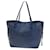 Louis Vuitton Neverfull MM Cuir Bleu Marine  ref.1439635