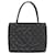 Chanel Medaillon Schwarz Leder  ref.1439837