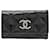 Classique Logo CC de Chanel Cuir vernis Noir  ref.1439915